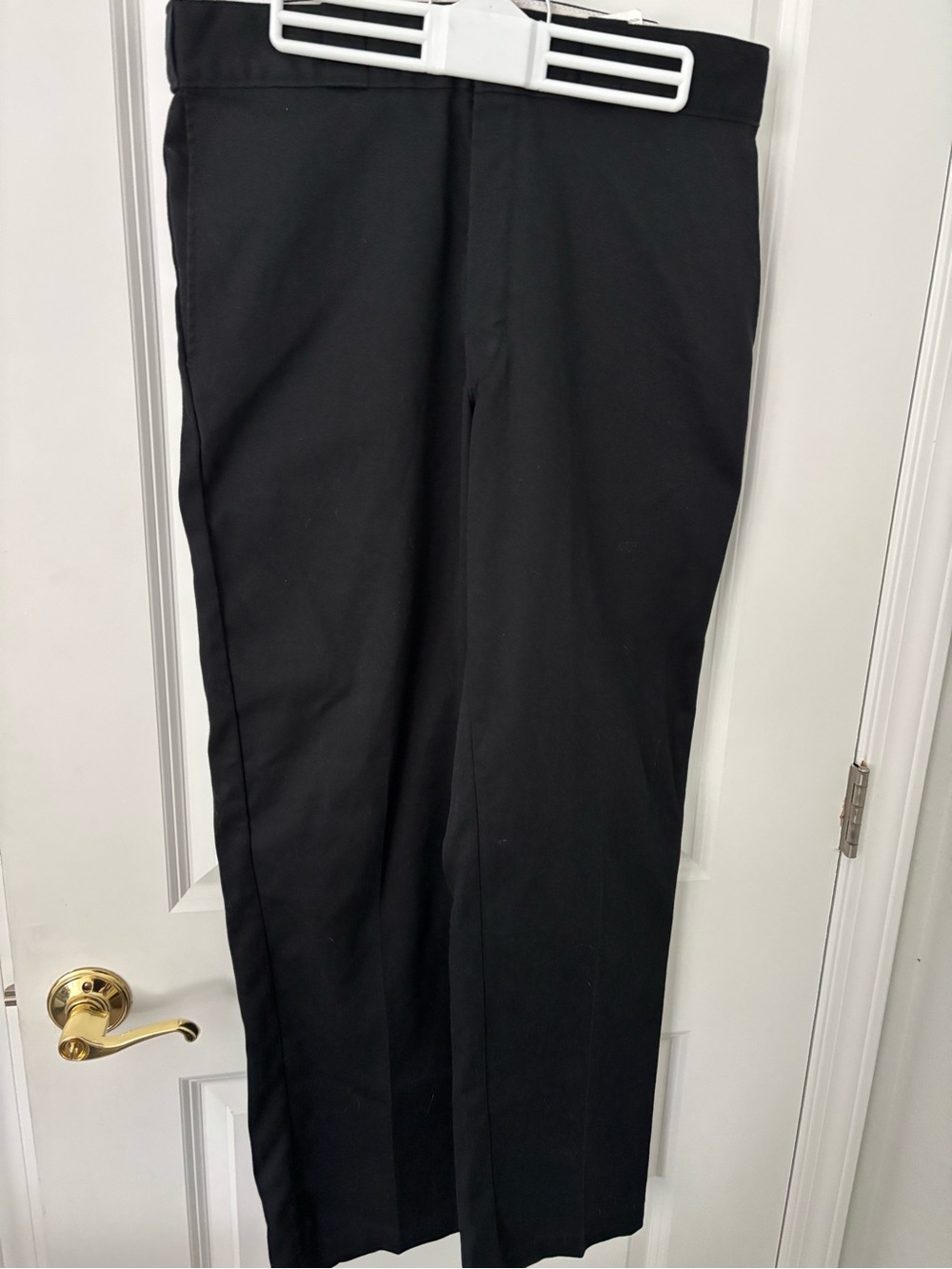 Black Dickies Flex Trousers Chino Pants 34x32 - Picture 2 of 5